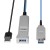 Lindy 43345 kabel USB USB 3.2 Gen 1 (3.1 Gen 1) 30 m USB A 2 x USB A Niebieski, Srebrny