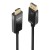 Lindy 40928 adapter kablowy 5 m DisplayPort HDMI Typu A (Standard) Czarny