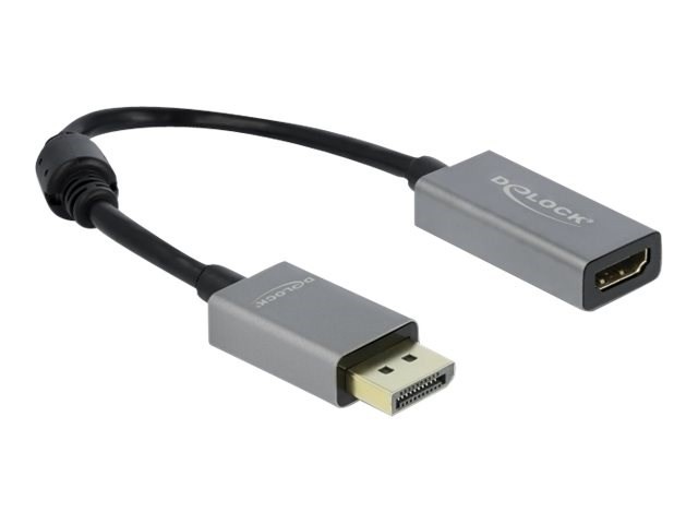 DeLOCK Aktywny DisplayPort 1.4 do HDMI Adapter 4K 60 Hz (HDR)