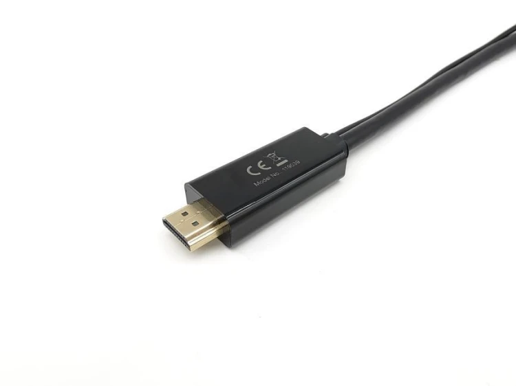 Equip 119039 adapter kablowy 0,15 m HDMI Typu A (Standard) DisplayPort Czarny