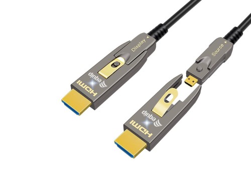 Equip 119474 kabel HDMI 30 m HDMI Type-A/HDMI Type-D Czarny