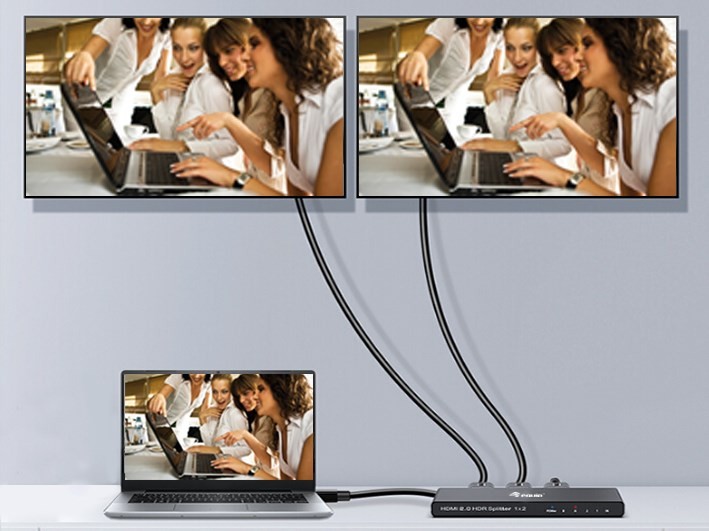 Equip 332716 HDMI 2x HDMI