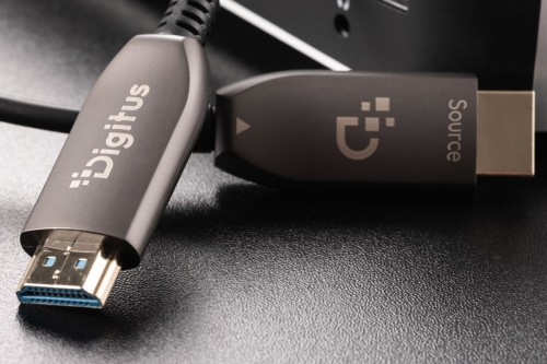 Digitus Hybrydowy kabel światłowodowy HDMI AOC, UHD 8K, 100 m