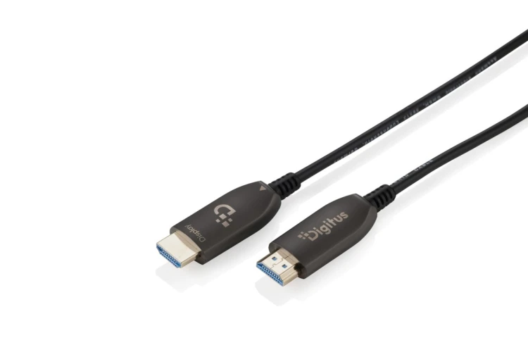 Digitus Hybrydowy kabel światłowodowy HDMI AOC, UHD 8K, 70 m