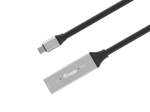 Equip 133357 kabel USB USB 3.2 Gen 1 (3.1 Gen 1) 10 m USB C Czarny