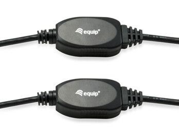 Equip 133348 kabel USB USB 3.2 Gen 1 (3.1 Gen 1) 15 m USB A Czarny