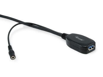 Equip 133348 kabel USB USB 3.2 Gen 1 (3.1 Gen 1) 15 m USB A Czarny