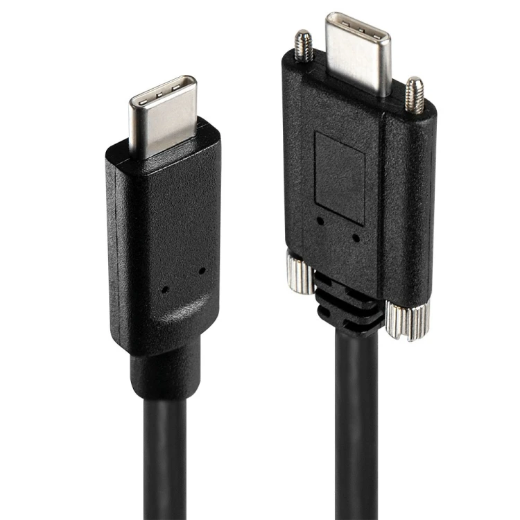 Lindy 43094 huby i koncentratory USB 3.2 Gen 2 (3.1 Gen 2) Type-C 10000 Mbit/s Czarny
