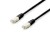Equip 645693 kabel sieciowy Czarny 0,25 m Cat6a S/FTP (S-STP)