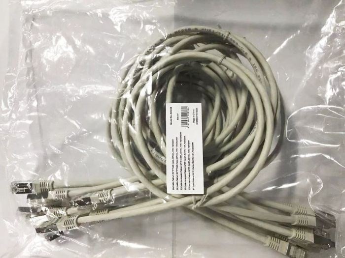 Equip 645600 kabel sieciowy Szary 1 m Cat6a S/FTP (S-STP)
