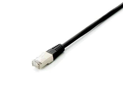 Equip 645690 kabel sieciowy Czarny 1 m Cat6a S/FTP (S-STP)