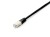 Equip 645690 kabel sieciowy Czarny 1 m Cat6a S/FTP (S-STP)