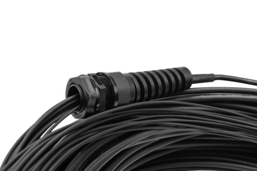 Digitus Zakończony fabrycznie uniwersalny kabel światłowodowy typu breakout, wielomodowy OM4, 8 włókien, LC/UPC – LC/UPC