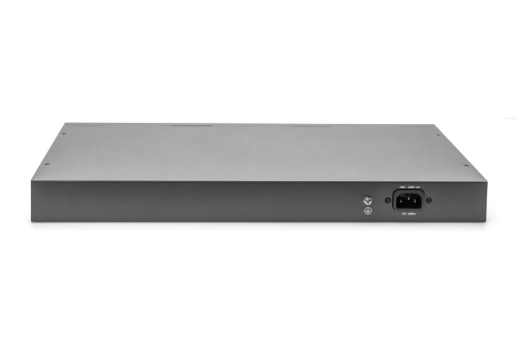 Digitus Przełącznik Gigabit Ethernet Layer 2, 24-portowy, 2x RJ45/SFP-Combo + 2 x porty SFP Uplink