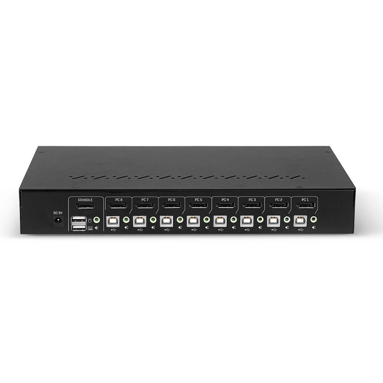 Lindy 39540 przełącznik KVM Możliwości montowania w stelażu Czarny