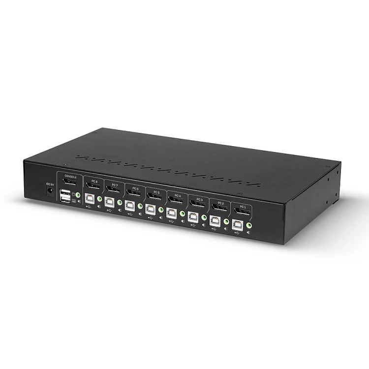 Lindy 39540 przełącznik KVM Możliwości montowania w stelażu Czarny