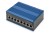 ASSMANN Electronic DN-651121 przełącznik sieciowy Gigabit Ethernet (10/100/1000) Obsługa PoE Czarny, Niebieski