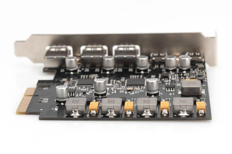 Digitus Karta PCIe 2 x USB-C i 3 x USB A