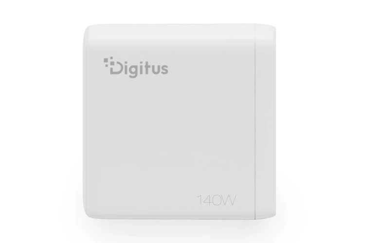 Digitus Ładowarka sieciowa GaN II 140W | 3x USB-C, 1x USB-A | PD 3.0, QC 3.0 | Biała