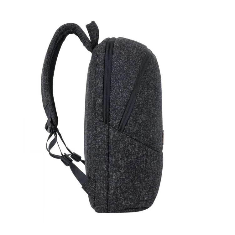 Plecak na laptop 15,6", RIVACASE Anvik, 15L, czarny, z materiału wodoodpornego, kieszenie na tablet 10,5", smartfon, dokumenty, akcesoria, butelkę