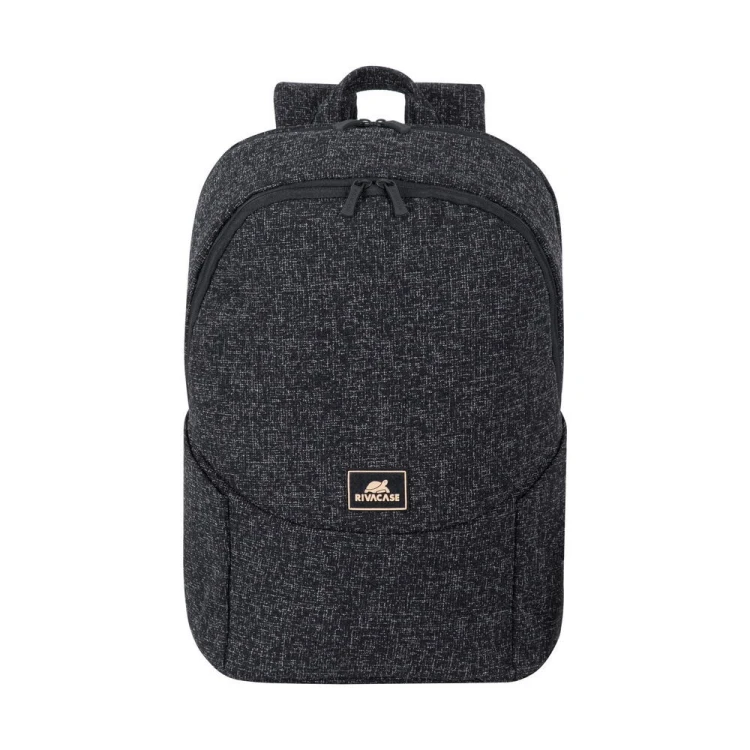 Plecak na laptop 15,6", RIVACASE Anvik, 15L, czarny, z materiału wodoodpornego, kieszenie na tablet 10,5", smartfon, dokumenty, akcesoria, butelkę