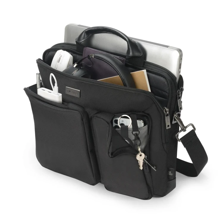 DICOTA D3250601 torba na laptop 35,6 cm (14") Aktówka Czarny