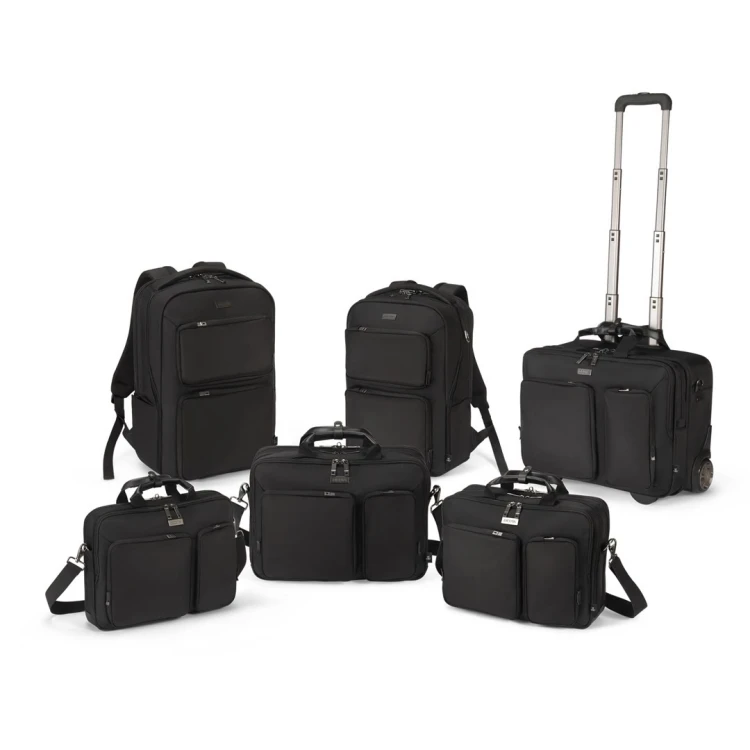 DICOTA D3250801 torba na laptop 35,6 cm (14") Aktówka Czarny