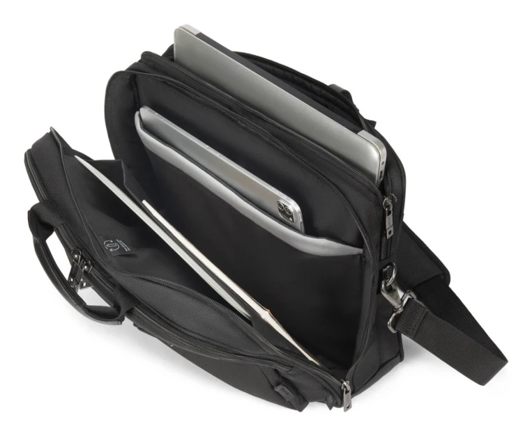 DICOTA D3250801 torba na laptop 35,6 cm (14") Aktówka Czarny