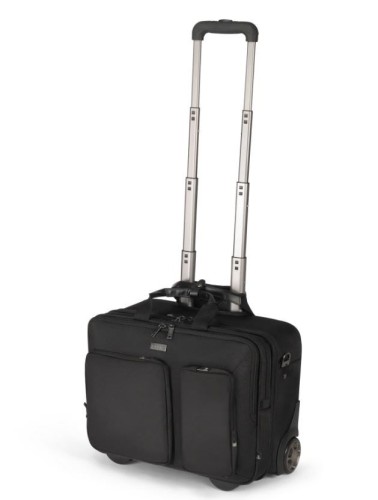 DICOTA D3250901 torba na laptop 40,6 cm (16") Pokrowiec w typie walizki na naóżkach Czarny