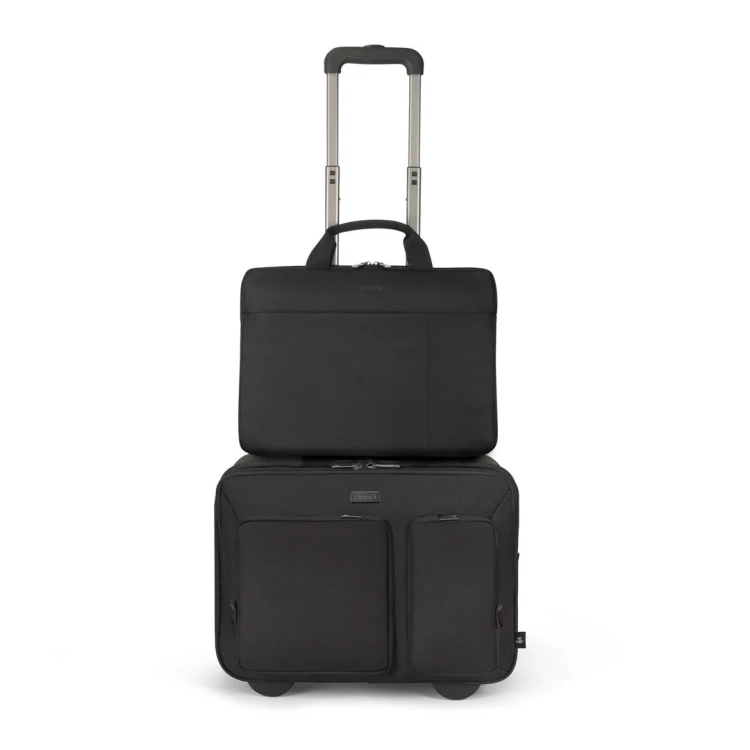 DICOTA D3250901 torba na laptop 40,6 cm (16") Pokrowiec w typie walizki na naóżkach Czarny