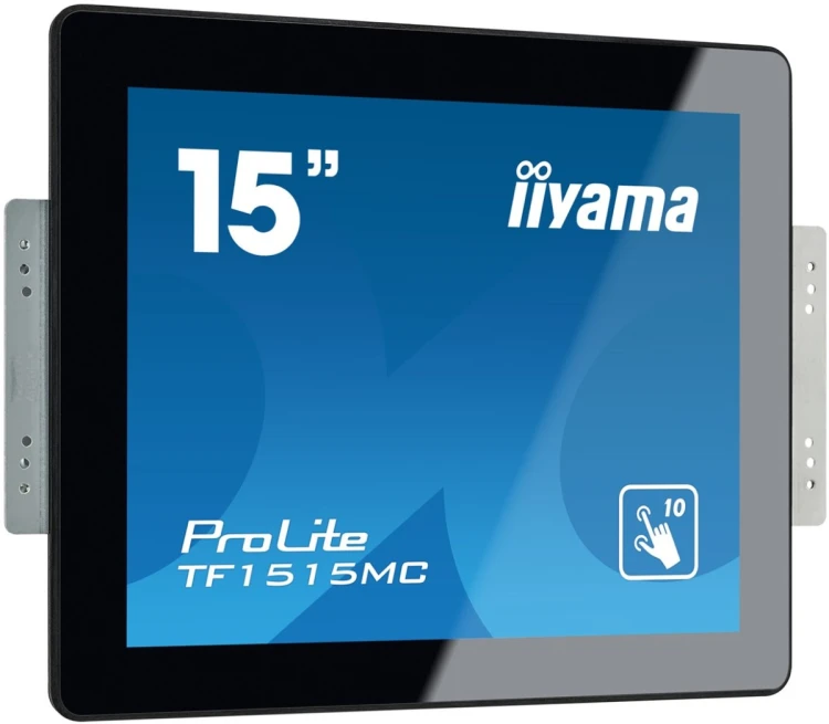 iiyama TF1515MC-B2 monitor komputerowy 38,1 cm (15") 1024 x 768 px XGA LED Ekran dotykowy Czarny