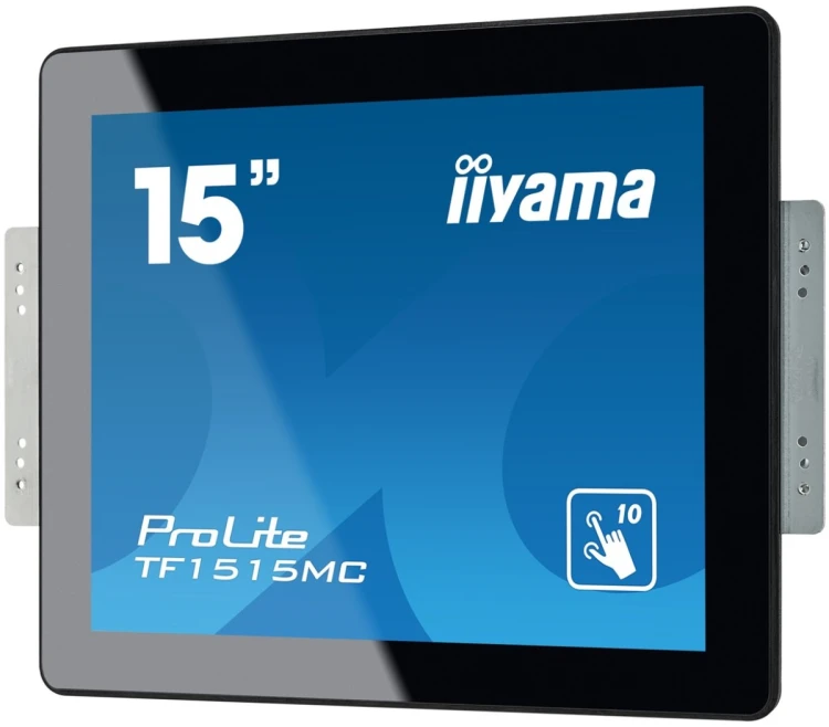 iiyama TF1515MC-B2 monitor komputerowy 38,1 cm (15") 1024 x 768 px XGA LED Ekran dotykowy Czarny