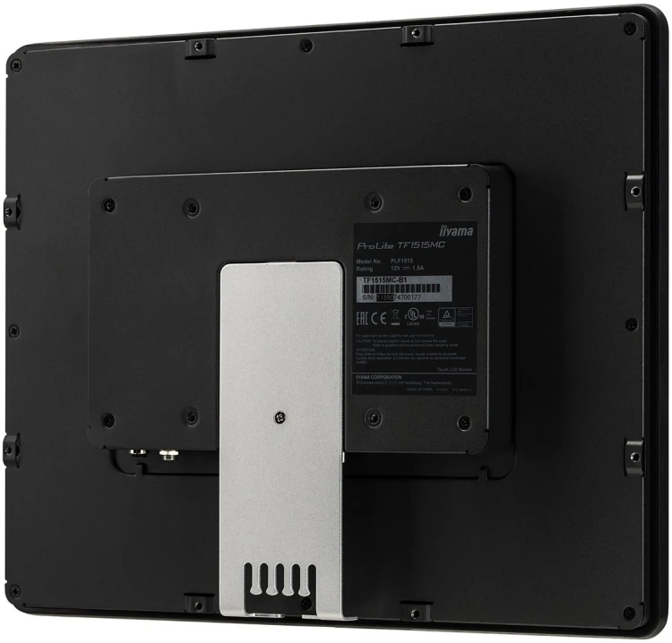 iiyama TF1515MC-B2 monitor komputerowy 38,1 cm (15") 1024 x 768 px XGA LED Ekran dotykowy Czarny