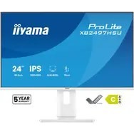 iiyama ProLite XB2497HSU-W1 monitor komputerowy 60,5 cm (23.8") 1920 x 1080 px Full HD LED Biały