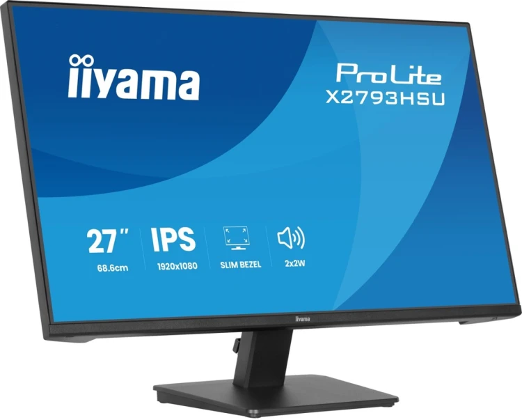 iiyama ProLite X2793HSU-B1 monitor komputerowy 68,6 cm (27") 1920 x 1080 px Full HD LED Czarny