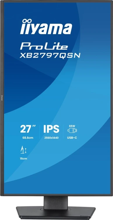 iiyama ProLite XB2797HSN-B1 monitor komputerowy 68,6 cm (27") 1920 x 1080 px Full HD LCD Czarny