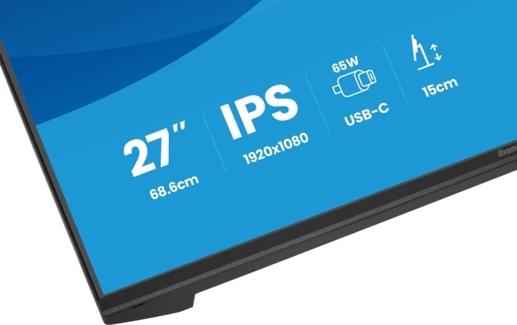 iiyama ProLite XB2797HSN-B1 monitor komputerowy 68,6 cm (27") 1920 x 1080 px Full HD LCD Czarny