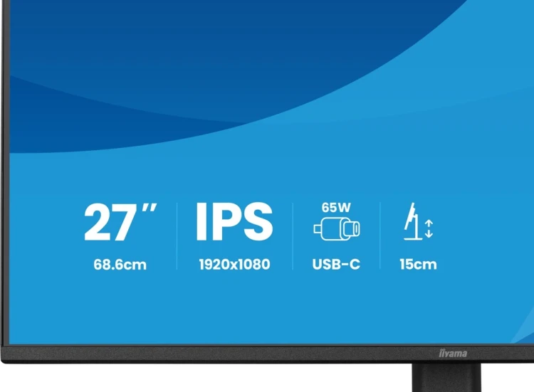 iiyama ProLite XB2797HSN-B1 monitor komputerowy 68,6 cm (27") 1920 x 1080 px Full HD LCD Czarny
