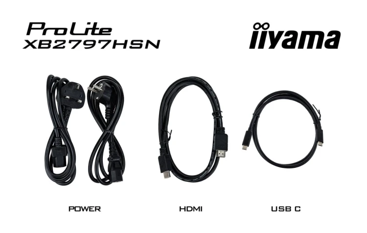 iiyama ProLite XB2797HSN-B1 monitor komputerowy 68,6 cm (27") 1920 x 1080 px Full HD LCD Czarny