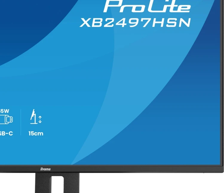 iiyama ProLite XB2497HSN-B1 monitor komputerowy 60,5 cm (23.8") 1920 x 1080 px Full HD LED Czarny