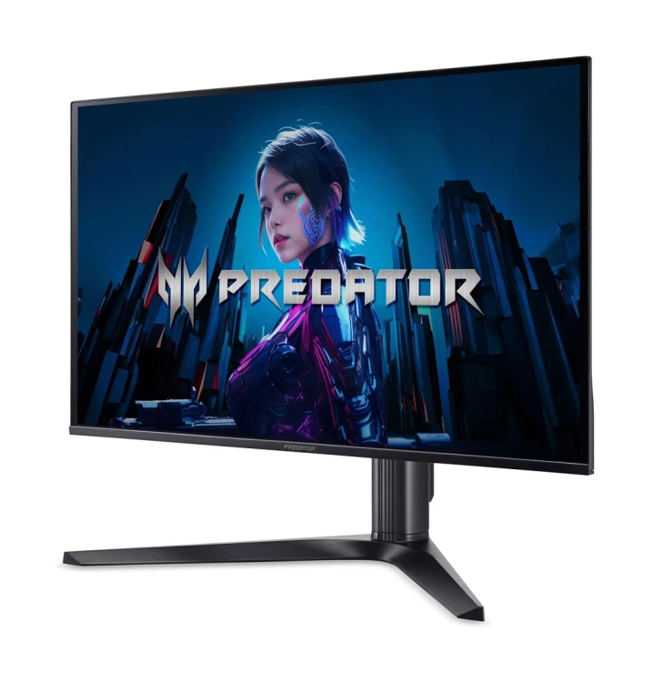 Acer Predator X27 QD-OLED X27X1bmiippruzx monitor komputerowy 67,3 cm (26.5") 3840 x 2160 px 4K Ultra HD Czarny