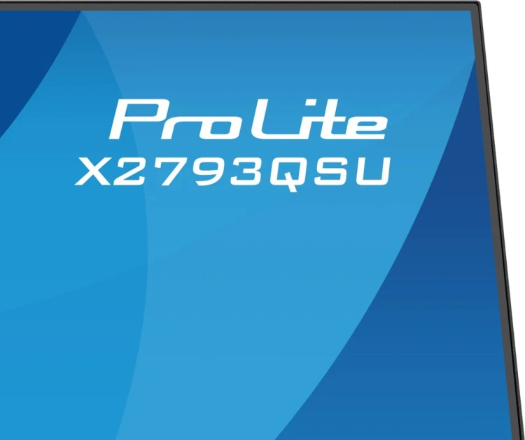 iiyama ProLite X2793QSU-B1 monitor komputerowy 68,6 cm (27") 2560 x 1440 px Quad HD LED Czarny