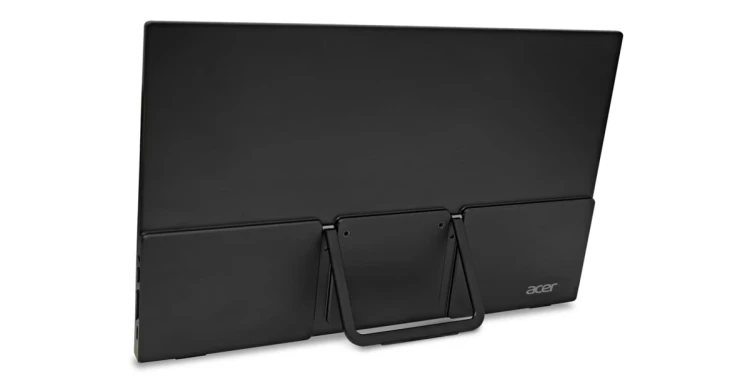 Acer PM161QB1bmiuux Przenośny monitor Czarny 39,6 cm (15.6") 1920 x 1080 px