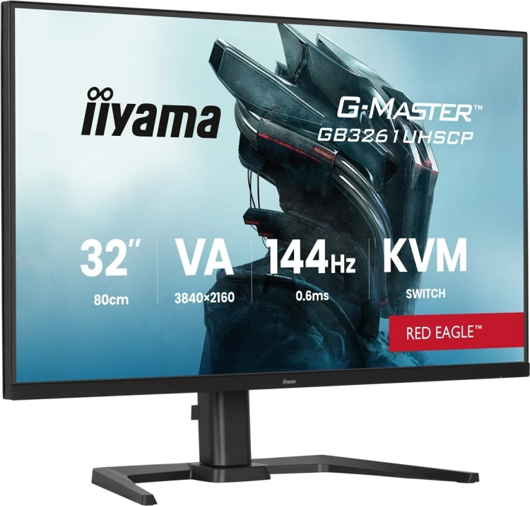 iiyama G-MASTER GB3261UHSCP-B1 monitor komputerowy 80 cm (31.5") 3840 x 2160 px 4K Ultra HD LED Czarny