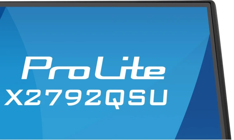 iiyama ProLite X2792QSU-B1 monitor komputerowy 68,6 cm (27") 2560 x 1440 px Quad HD LED Czarny