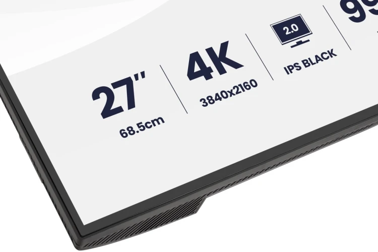 iiyama PROGRAPHIC HB2701UHSNP-B1 monitor komputerowy 68,6 cm (27") 3840 x 2160 px 4K Ultra HD LCD Czarny