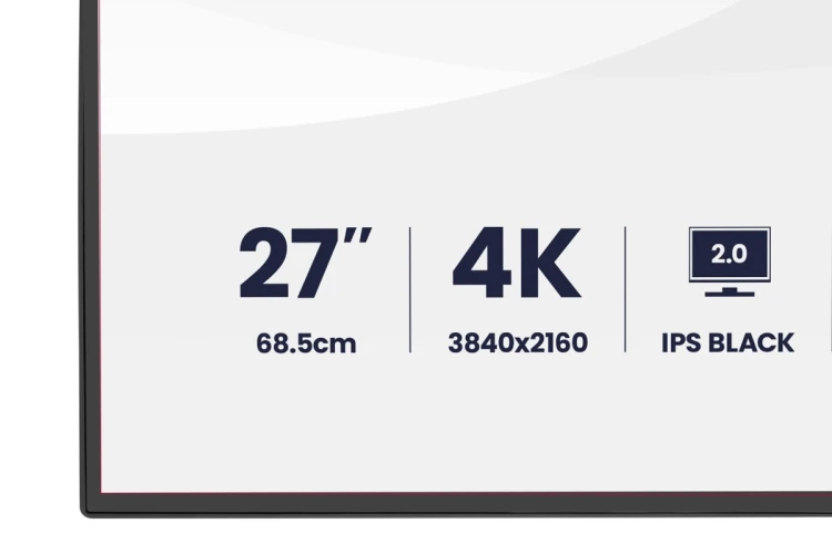 iiyama PROGRAPHIC HB2701UHSNP-B1 monitor komputerowy 68,6 cm (27") 3840 x 2160 px 4K Ultra HD LCD Czarny