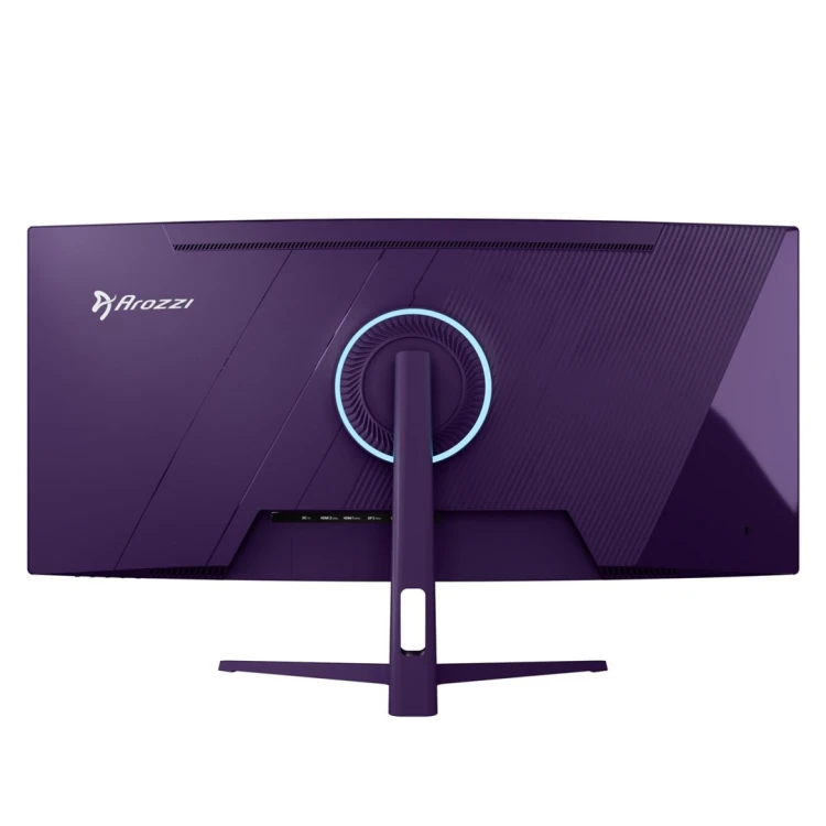Arozzi Nova 34” Curved monitor komputerowy 86,4 cm (34") 3440 x 1440 px 4K Ultra HD LED Fioletowy