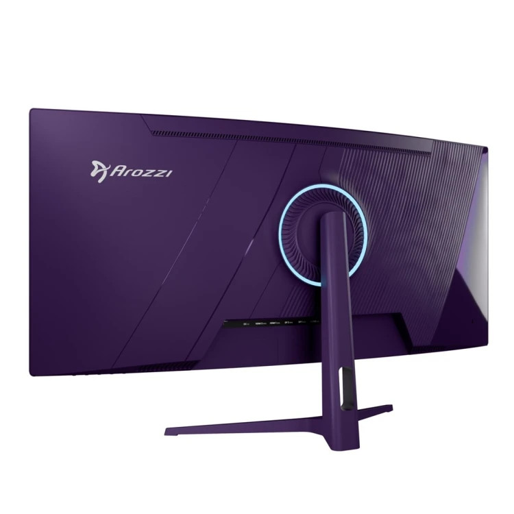 Arozzi Nova 34” Curved monitor komputerowy 86,4 cm (34") 3440 x 1440 px 4K Ultra HD LED Fioletowy