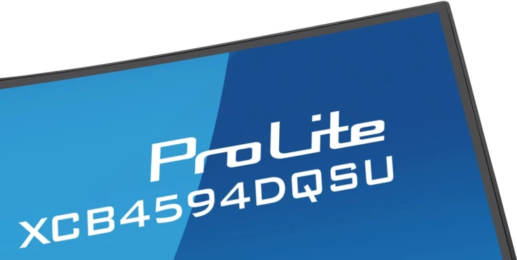 iiyama ProLite XCB4594DQSU-B1 monitor komputerowy 113 cm (44.5") 5120 x 1440 px Dual QHD LED Czarny